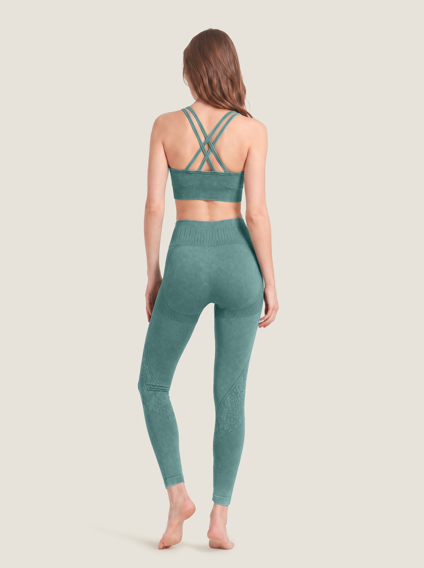Ribbed Seamless Bra