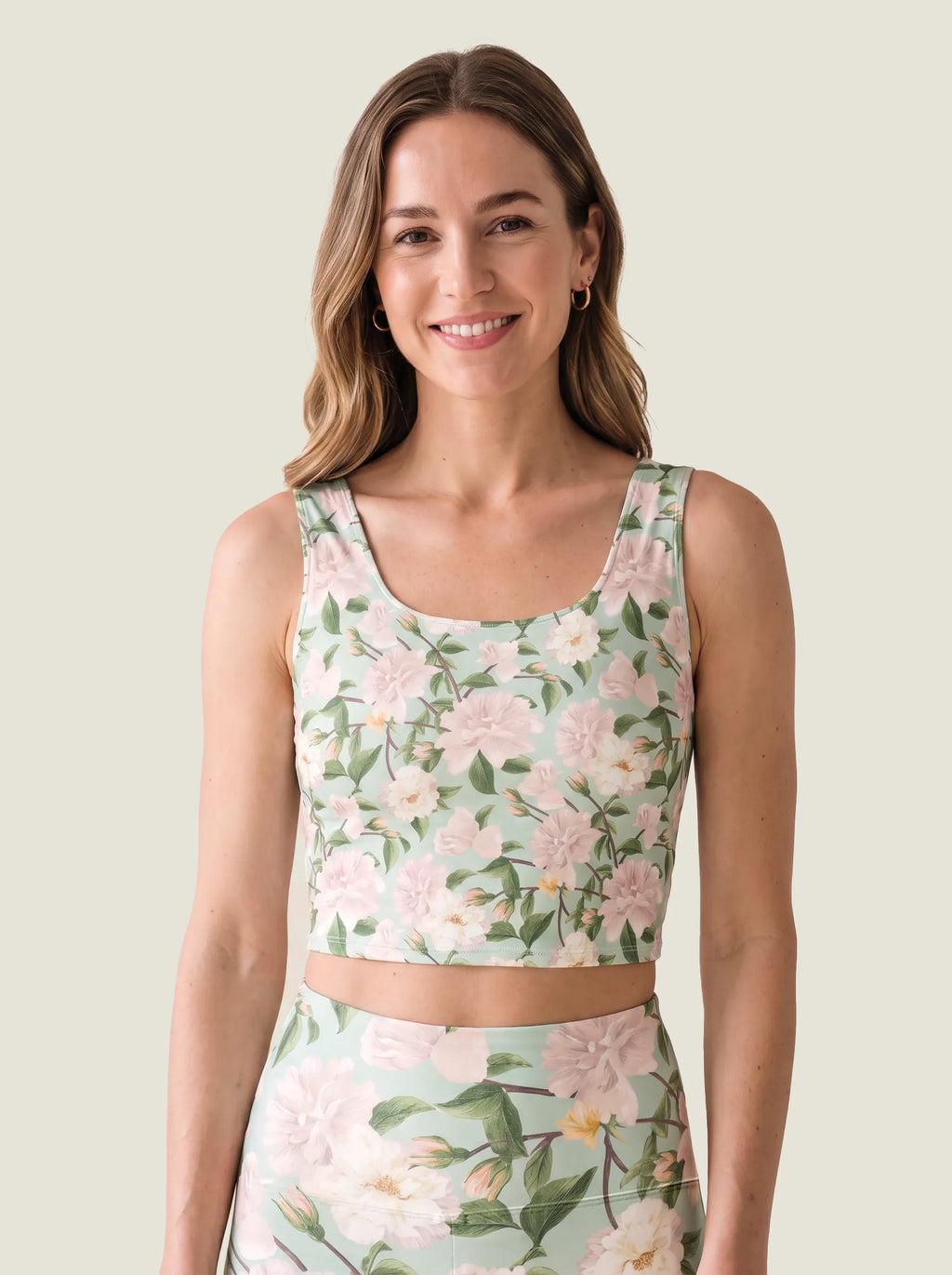 Soft Floral Garden Bralette Set