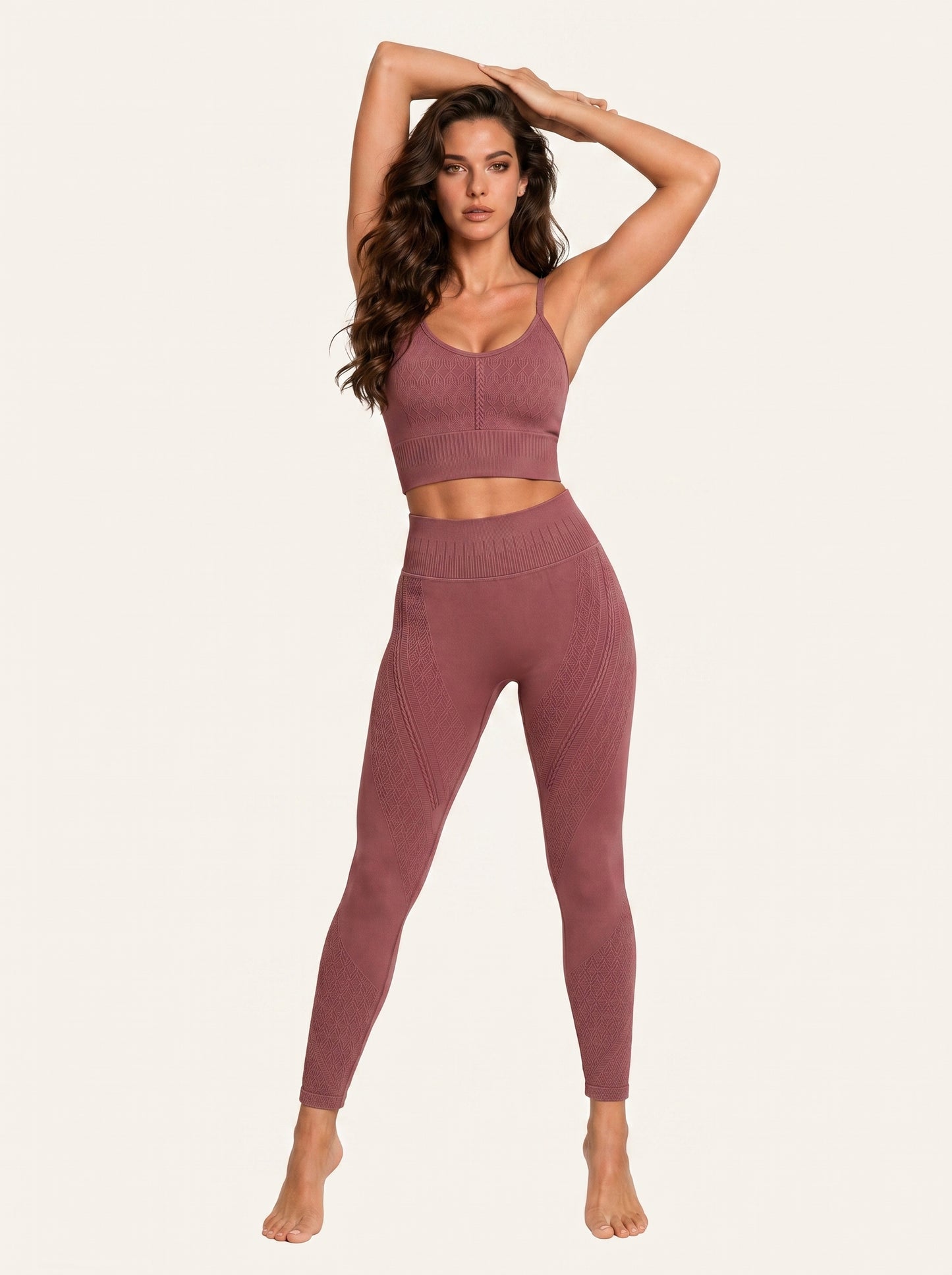 Hand-Braided Seamless Knit Set