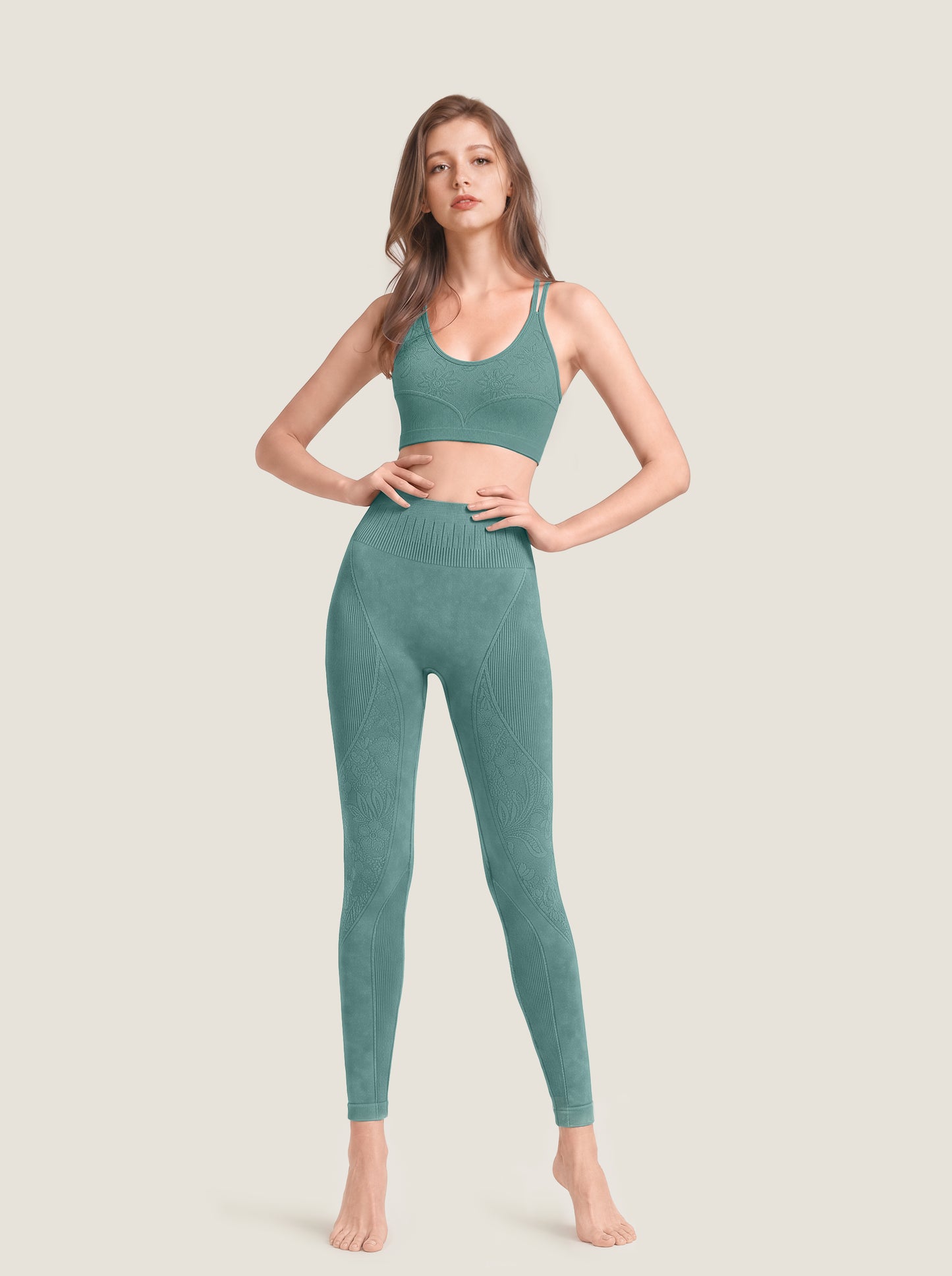 Ribbed Seamless Bra
