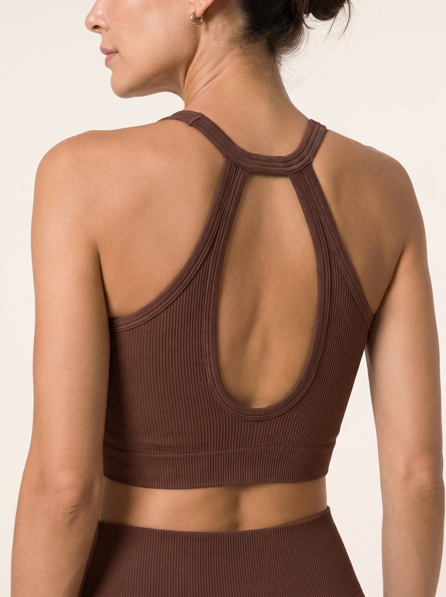 The Serenity Series: Henley Ribbed Seamless Bra