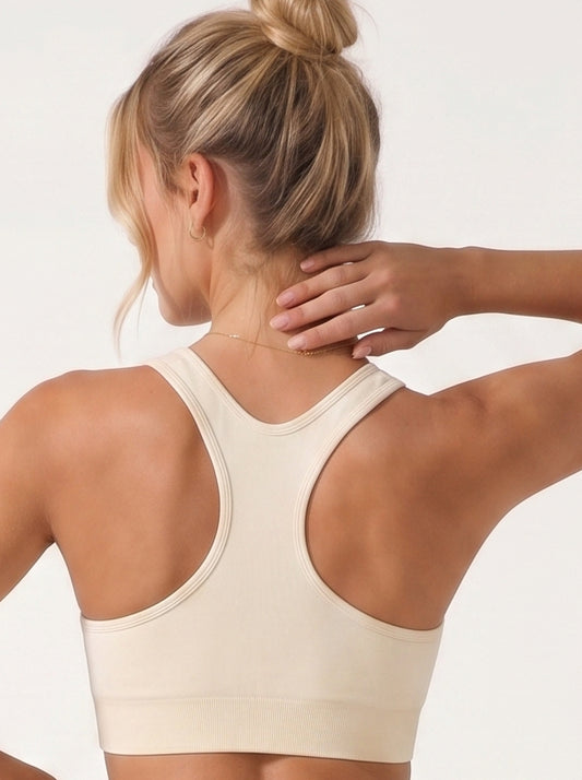 The Serenity Series: Essential Racerback Seamless Bra