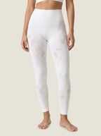 Die Aura-Serie: Leggings mit floralem Jacquardmuster