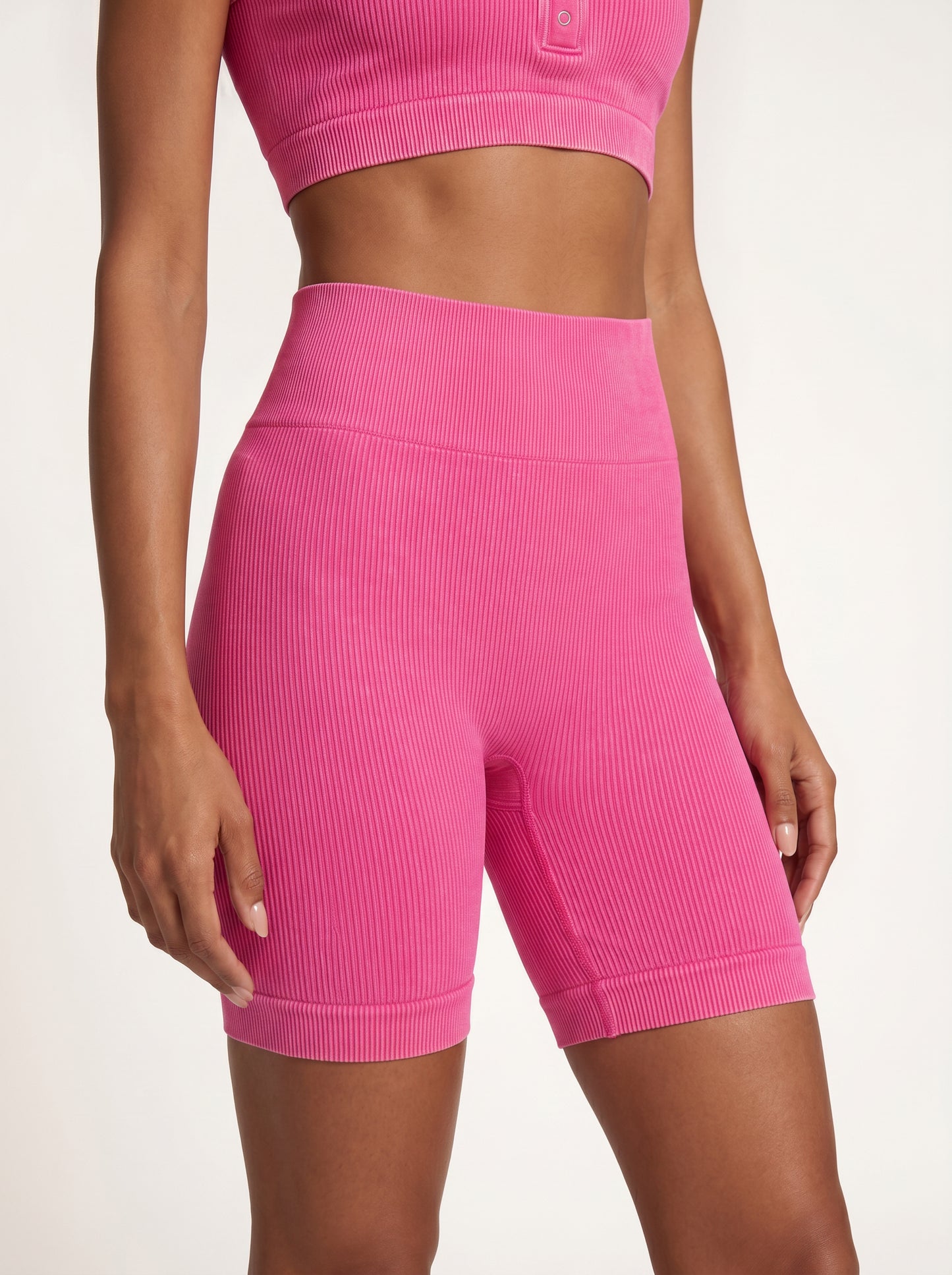 The Serenity Series: Ribbed Seamless Bike Shorts