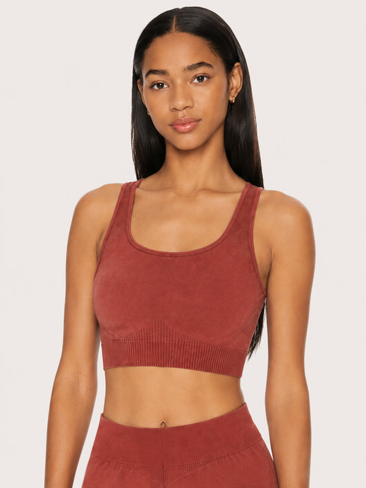 The Serenity Series Mineral Wash Seamless Sports Bra