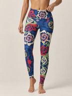 Vintage Rose Garden High-Rise Leggings