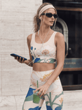 Botanical Bloom Sports Bra Set