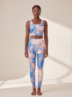 Painted Bloom Sports Bra Set