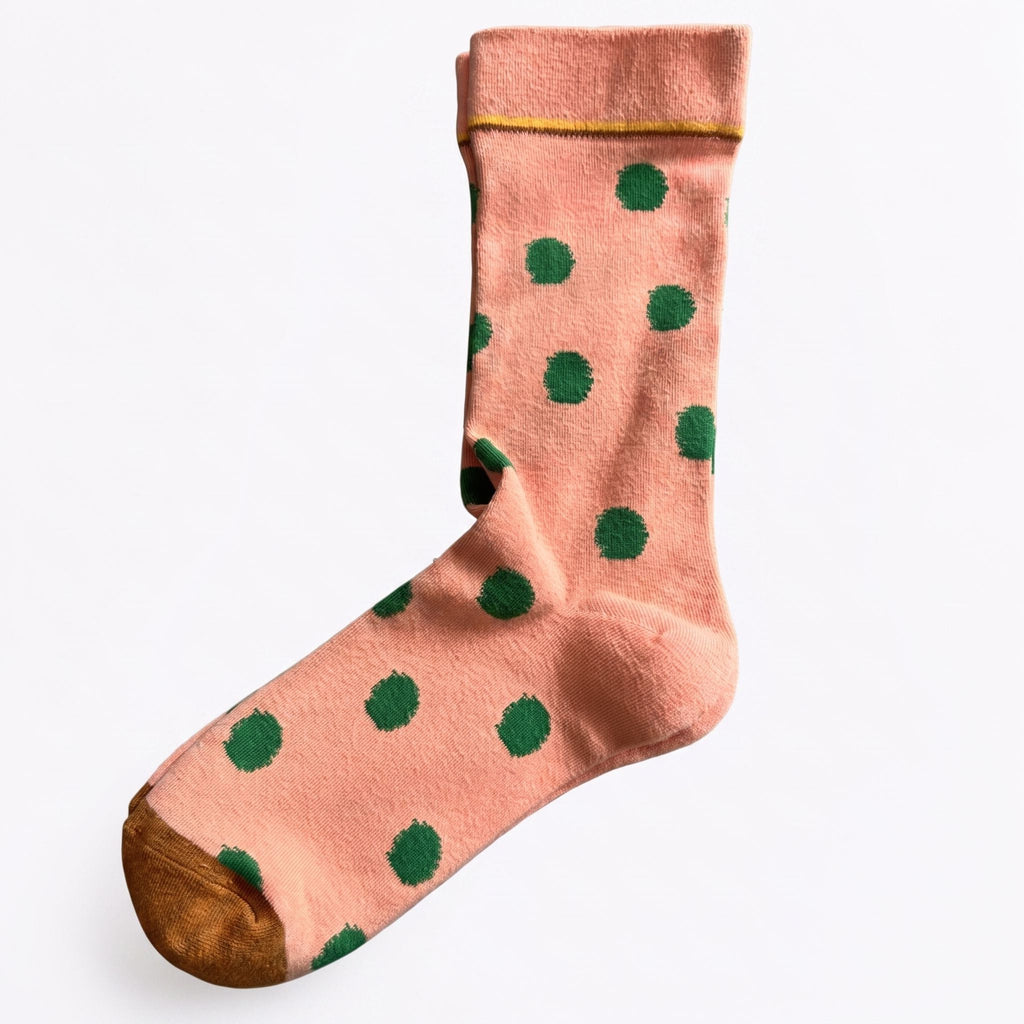 One Size Art Print Crew Socks