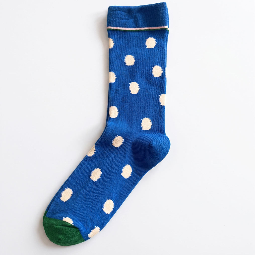 One Size Art Print Crew Socks