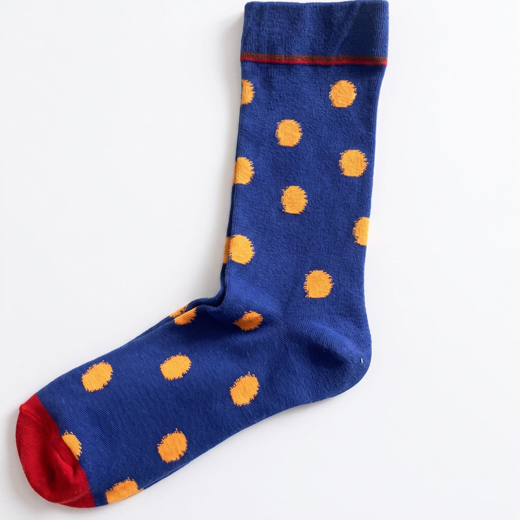 One Size Art Print Crew Socks