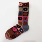 One Size Art Print Crew Socks