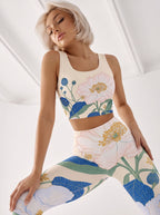 Botanical Bloom Sports Bra Set