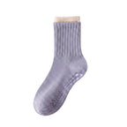 One Size Grip Yoga Crew Socks