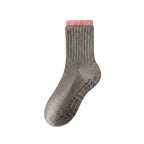 One Size Grip Yoga Crew Socks