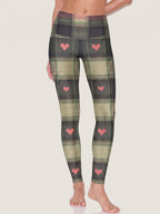 Tartan Sweetheart Sports Bra Set