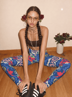 Vintage Rose Garden High-Rise Leggings