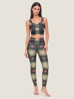Tartan Sweetheart Sports Bra Set