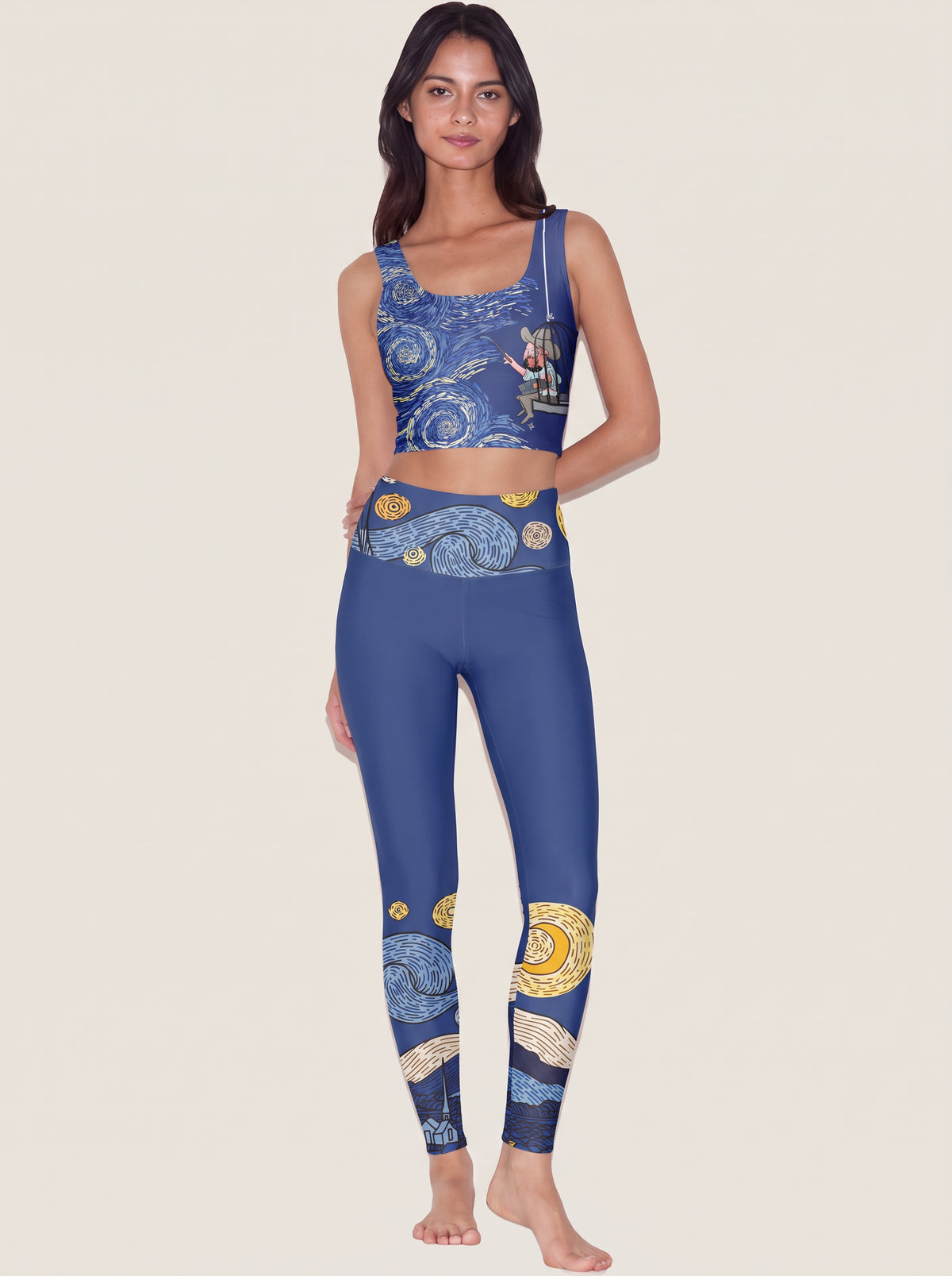 Starry Painter Dream Sports Bra Set