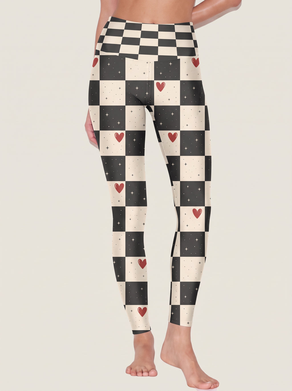 Wonderland Checkered Dream Sports Bra Set